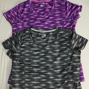 Made for life Quick Dri workout shirts 2 for 1